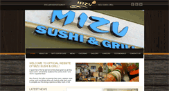 Desktop Screenshot of mizusushijax.com